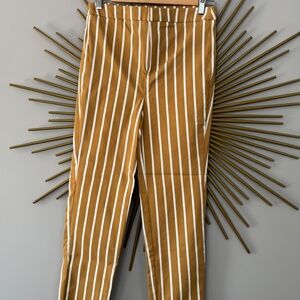 NWOT Forever 21 Striped Yellow Pants (Never Worn!)